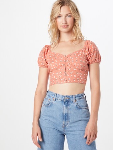 HOLLISTER Blouse in Pink: front