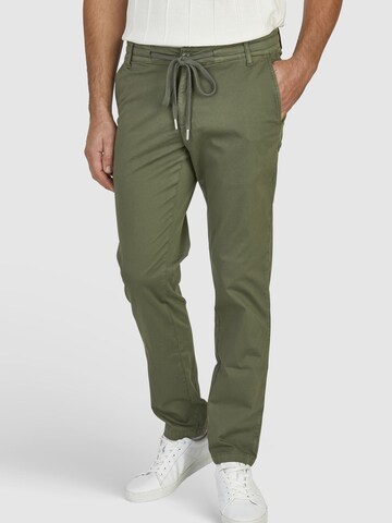 HECHTER PARIS Regular Chino Pants in Green