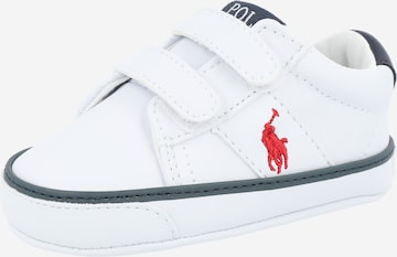 Polo Ralph Lauren Sneaker 'SAYER EZ LAYETTE' i vit: framsida