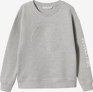 MANGO KIDS Sweatshirt in Grey: front