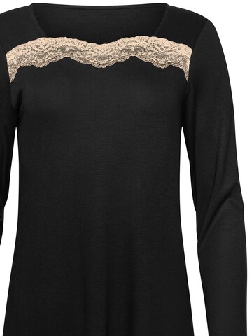 Lisca Nightgown 'Tania' in Black