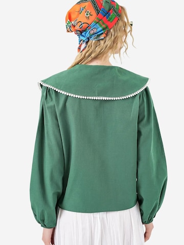 Bigdart Blouse in Green