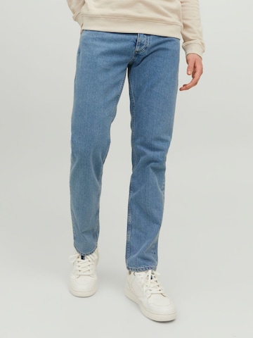 JACK & JONES Regular Jeans 'Mike Evan' in Blauw: voorkant