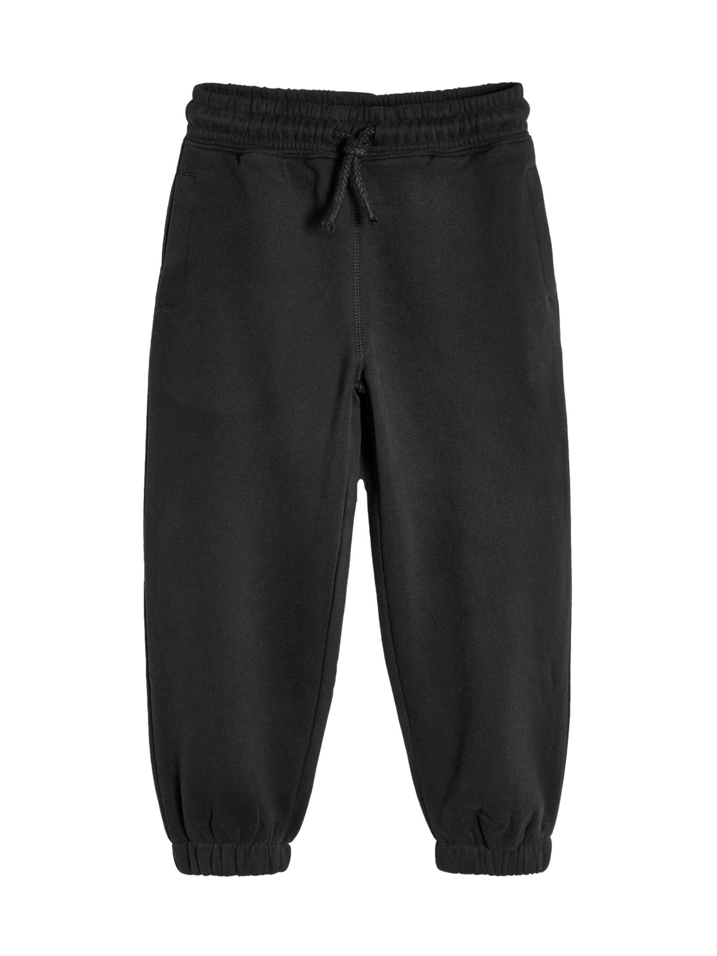 Next Loosefit Broek in Zwart: voorkant