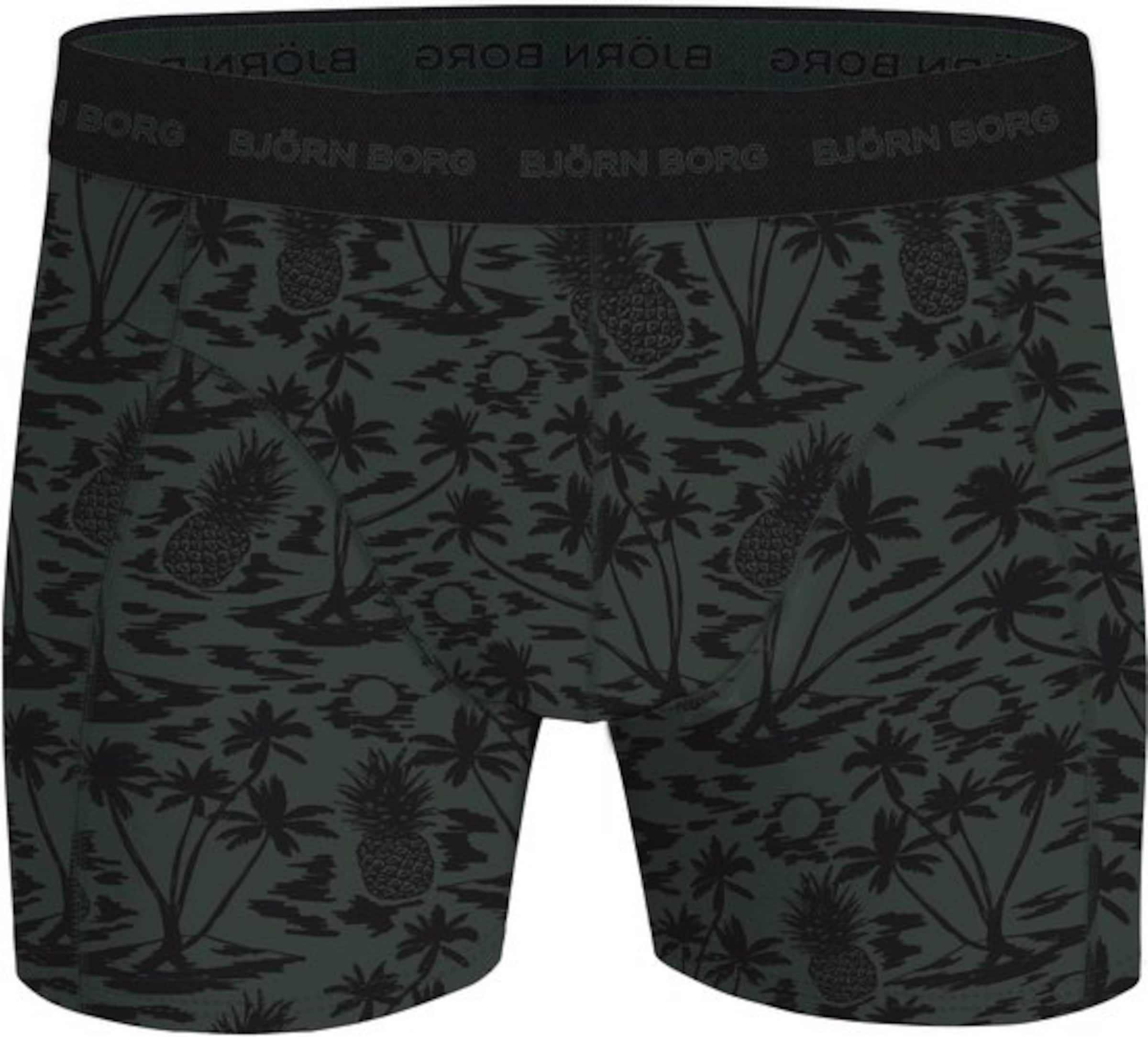 BJÖRN BORG Шорты Боксеры в Зеленый
