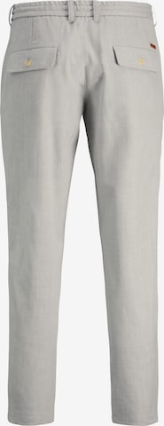 JACK & JONES Regular Pleat-front trousers 'Bill' in Grey