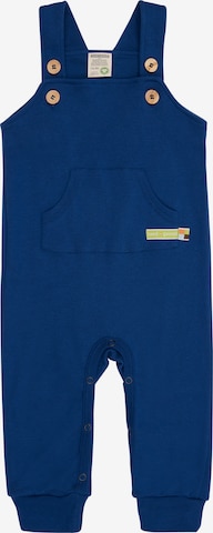 loud + proud Overalls in Blue: front