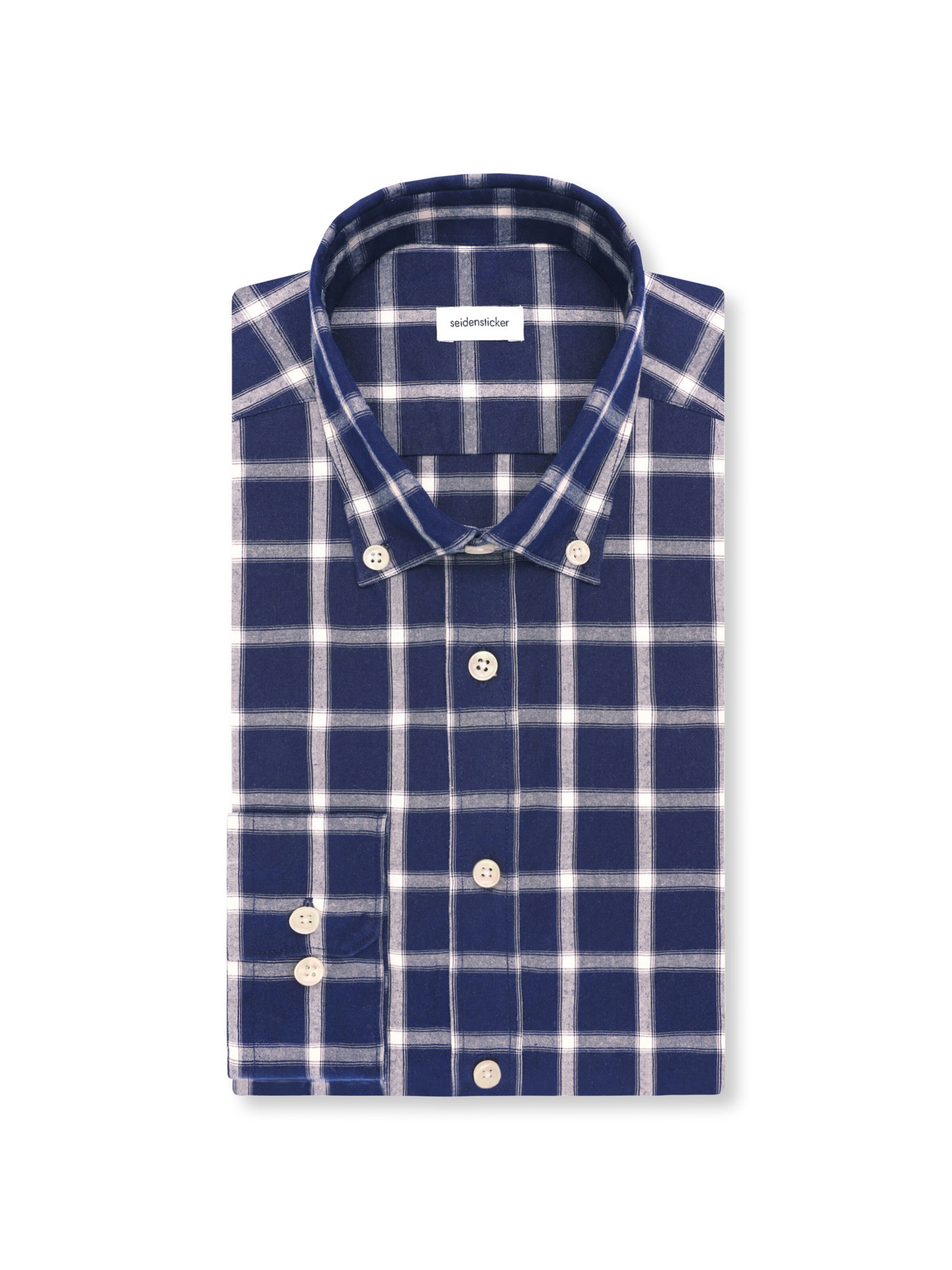 Coupe regular Chemise SEIDENSTICKER en bleu