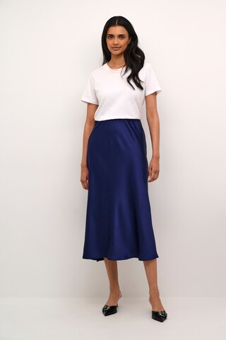 Kaffe Skirt 'Lotte' in Blue