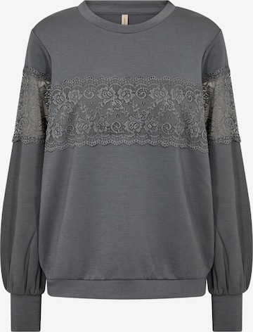 Felpa 'Banu 201' di Soyaconcept in grigio: frontale