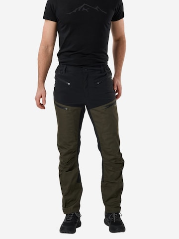 SWEDEMOUNT - Pantalón de montaña 'Nordkap' en verde: frente