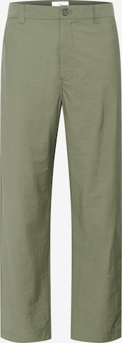 Matinique Chino trousers in Green: front