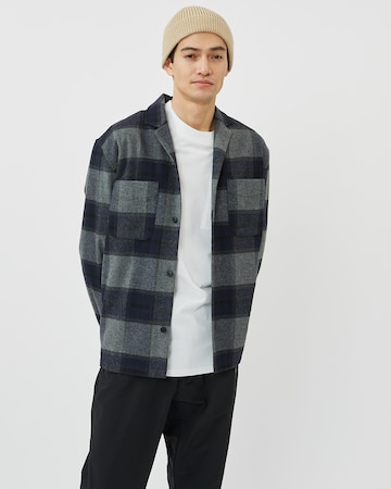 minimum Regular fit Button Up Shirt 'LAUREL' in Grey: front