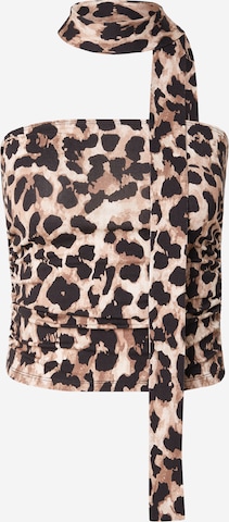 ABOUT YOU Top 'Valentine' in Bruin: voorkant