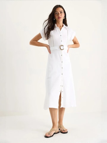 Bianco Lucci Kleid in Weiß