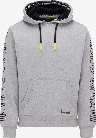 BRUNO BANANI Sweatshirt 'West' in Grey: front