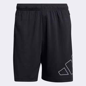 ADIDAS PERFORMANCE Regular Shorts in Schwarz: Vorderseite