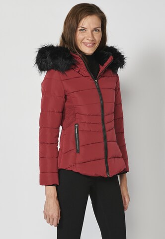 Veste d’hiver KOROSHI en rouge