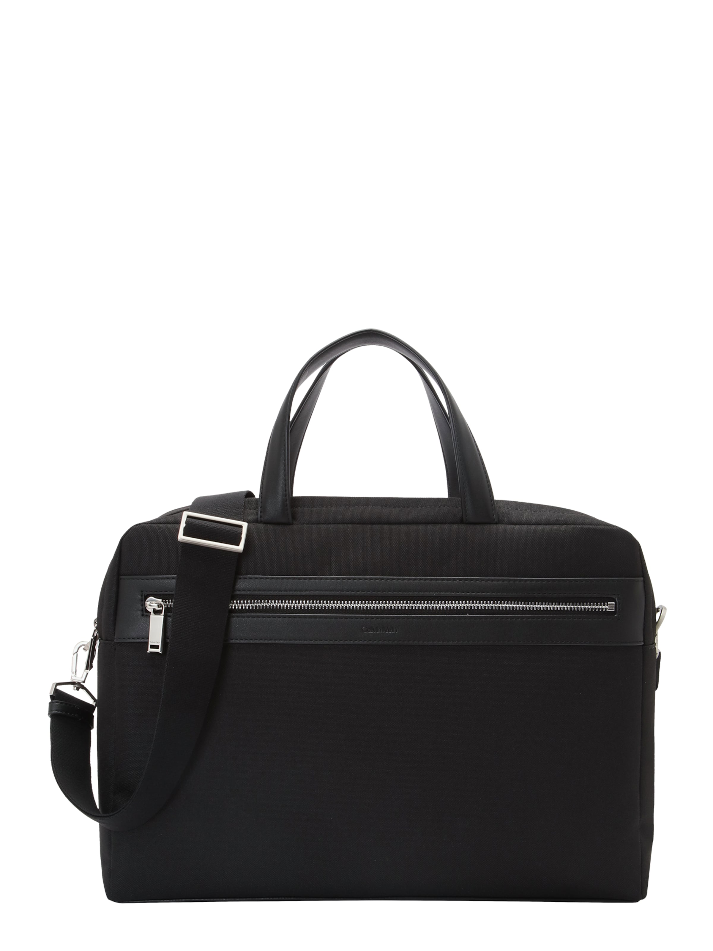 melns Calvin Klein Soma portatīvajam datoram 'COMMUTER': no priekšpuses