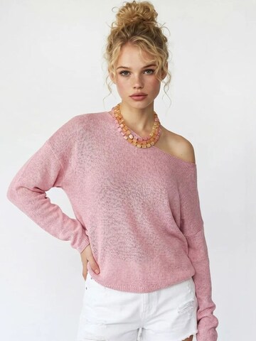 Pullover 'Pullover' di MixRay in rosa: frontale