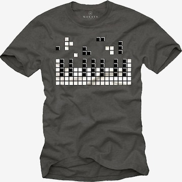 MAKAYA Shirt in Grey: front