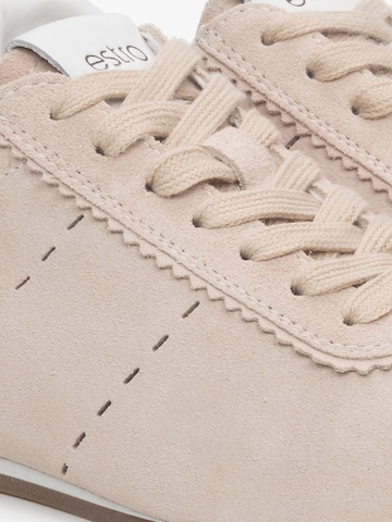 Estro Hög sneaker '302-24101-4' i beige