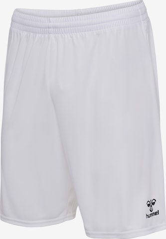 Hummel Regular Workout Pants 'ESSENTIAL' in White