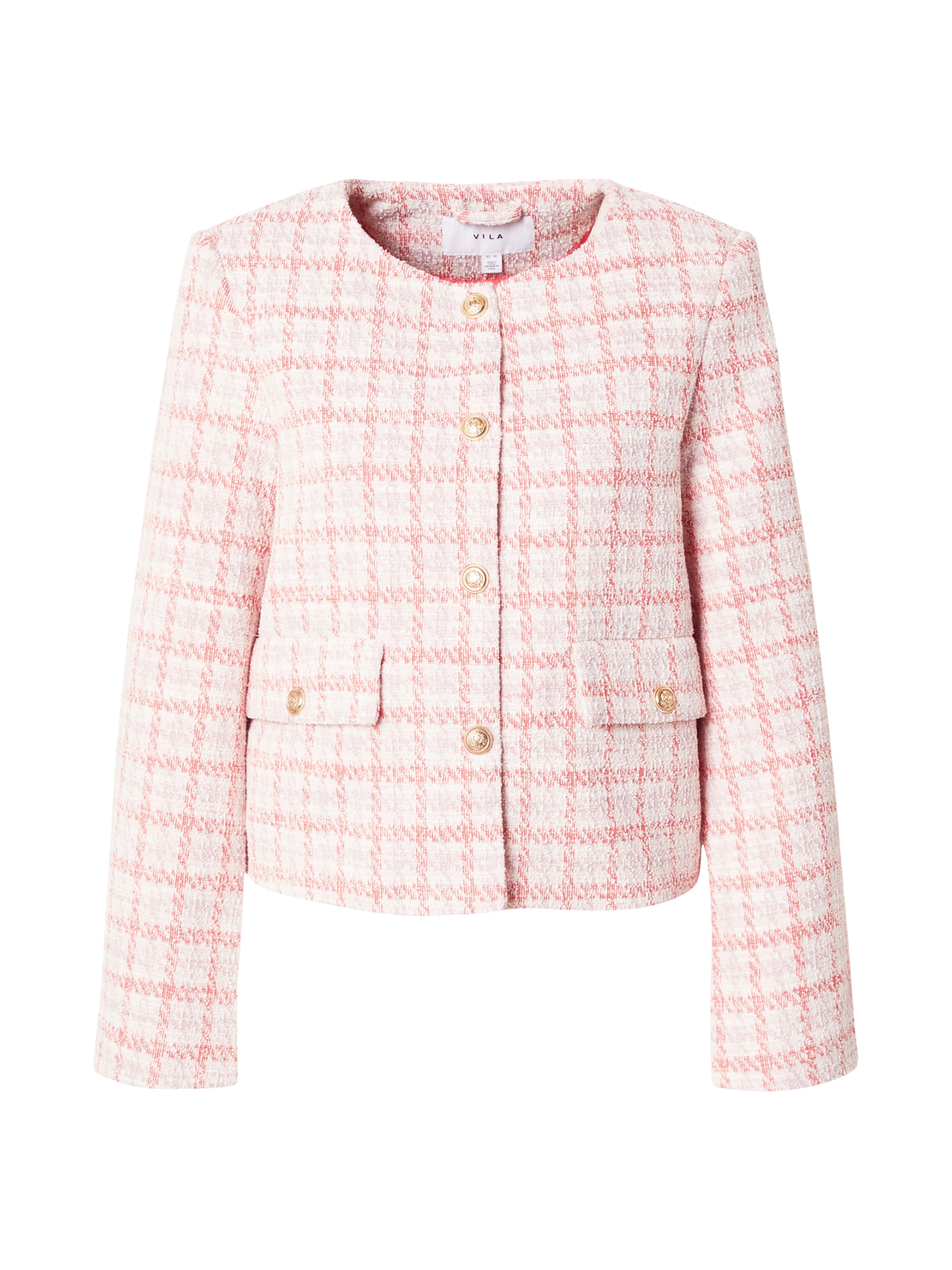 VILA Between-season jacket &#x27;VIALLYMA&#x27; in White: front