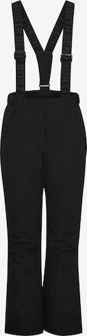 North Bend Regular Outdoor Pants 'Hildi' in Black: front