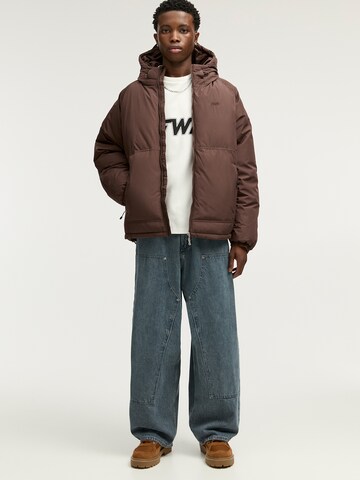 Pull&Bear Tussenjas in Bruin
