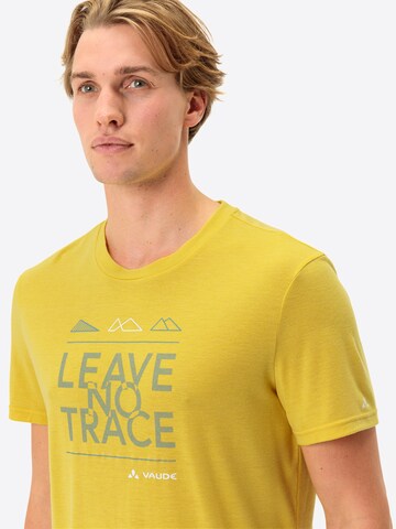 VAUDE Functioneel shirt 'Tekoa III' in Geel