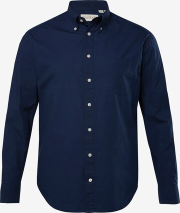 JP1880 Button Up Shirt in Blue: front