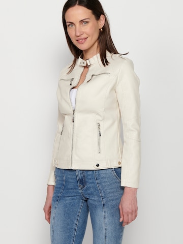 KOROSHI Between-Season Jacket in White