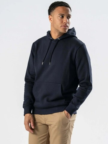 TEESHOPPEN Sweater ' Sweatshirt Hoodie ' in Blue