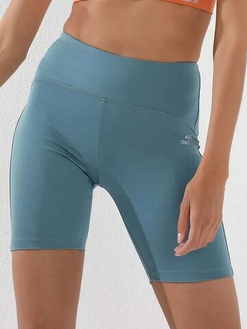 Tommy Life - Tapered Leggings 'Gamaschen' em azul