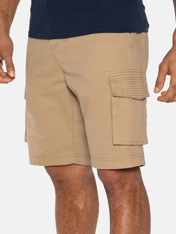 Threadbare Regular Cargobroek 'Bute' in Beige