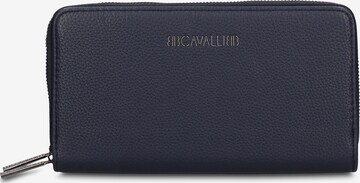 Portamonete 'Portafoglio donna con zip B Cavalli poliuretano compatto' di B. Cavalli in blu: frontale