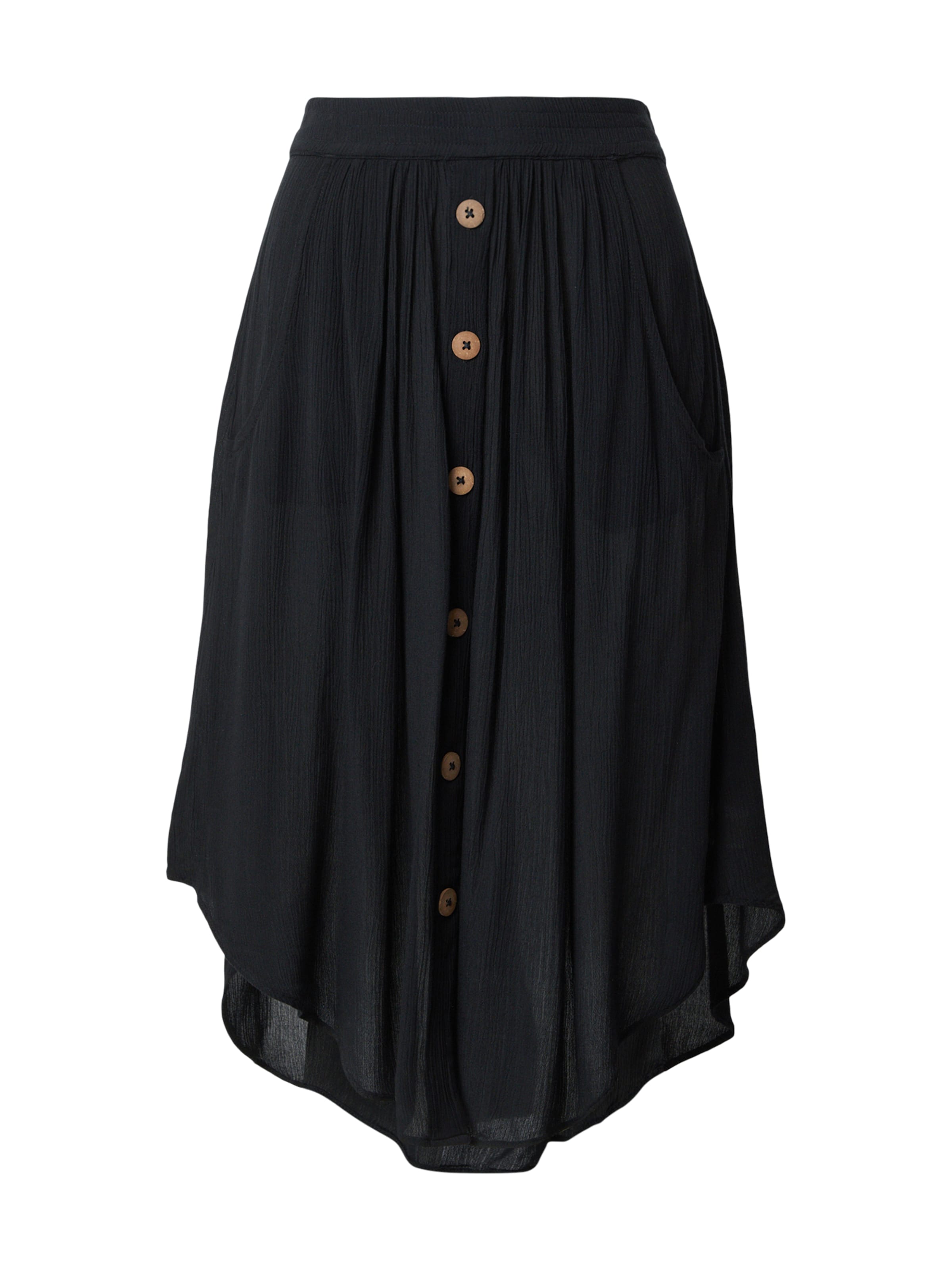 RIP CURL Rok 'CLASSIC SURF SKIRT' in Zwart: voorkant