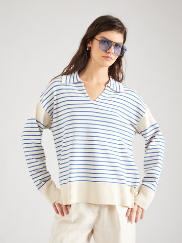 Pullover 'CARMEN' di Fransa in blu: frontale