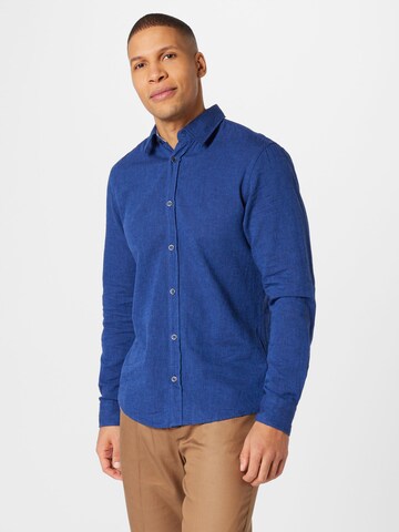 JOOP! Jeans Klasický střih Košile 'Hanson' – modrá: přední strana