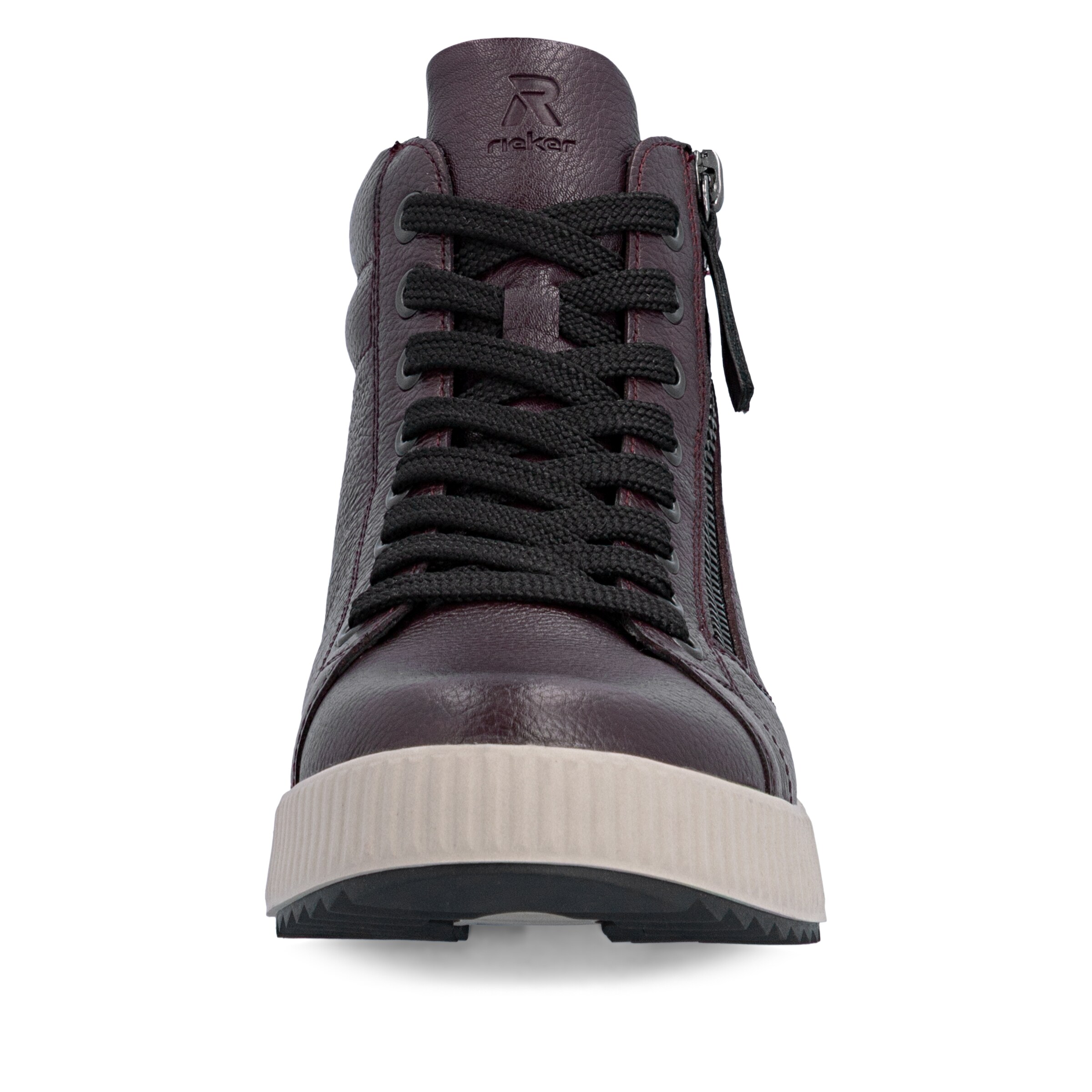 Bottines Rieker en rouge