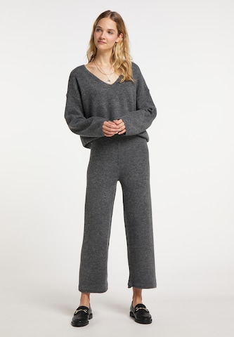 DreiMaster Vintage Wide leg Pants in Grey