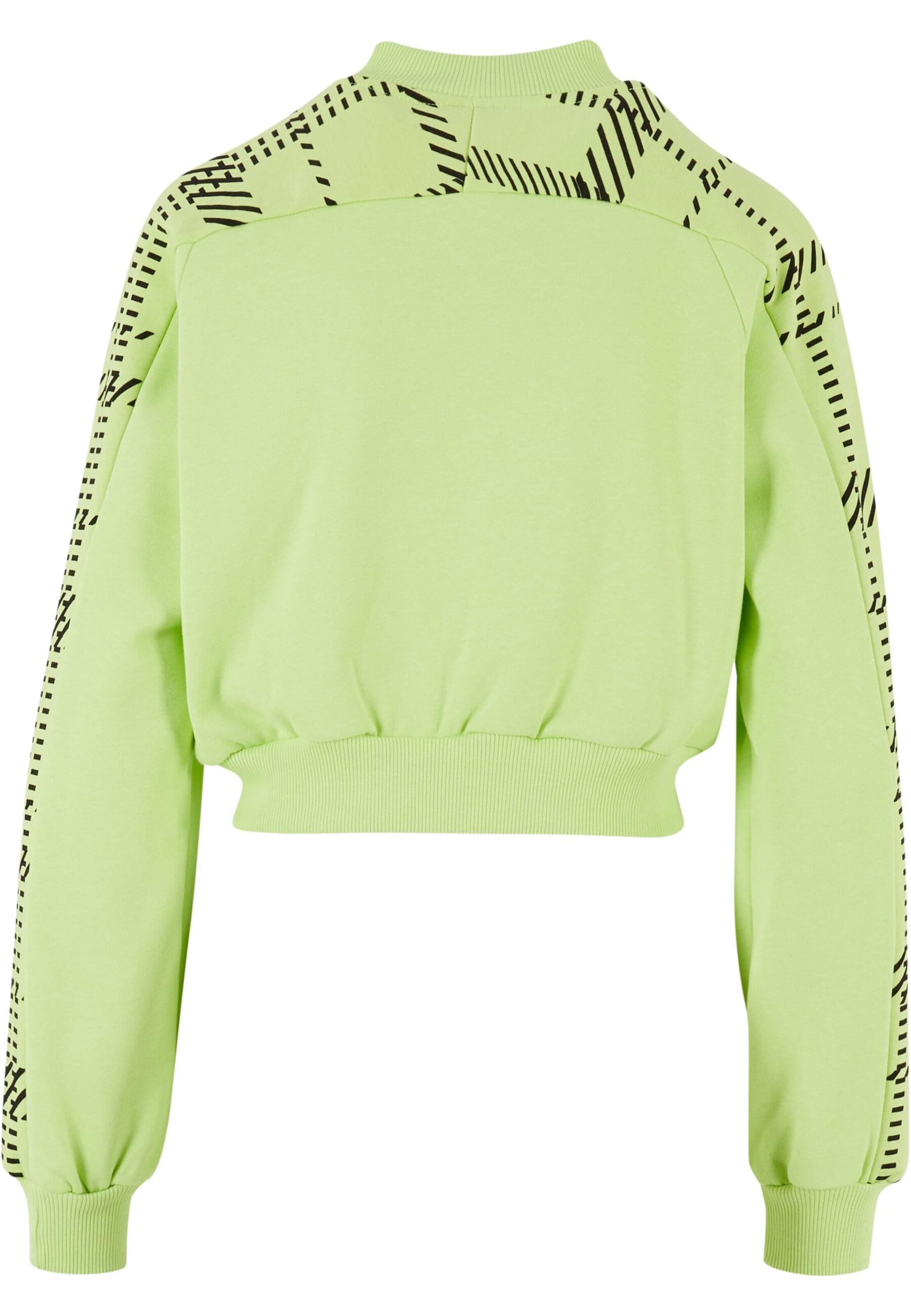 Thug Life Zip-Up Hoodie 'Mosh' in Green