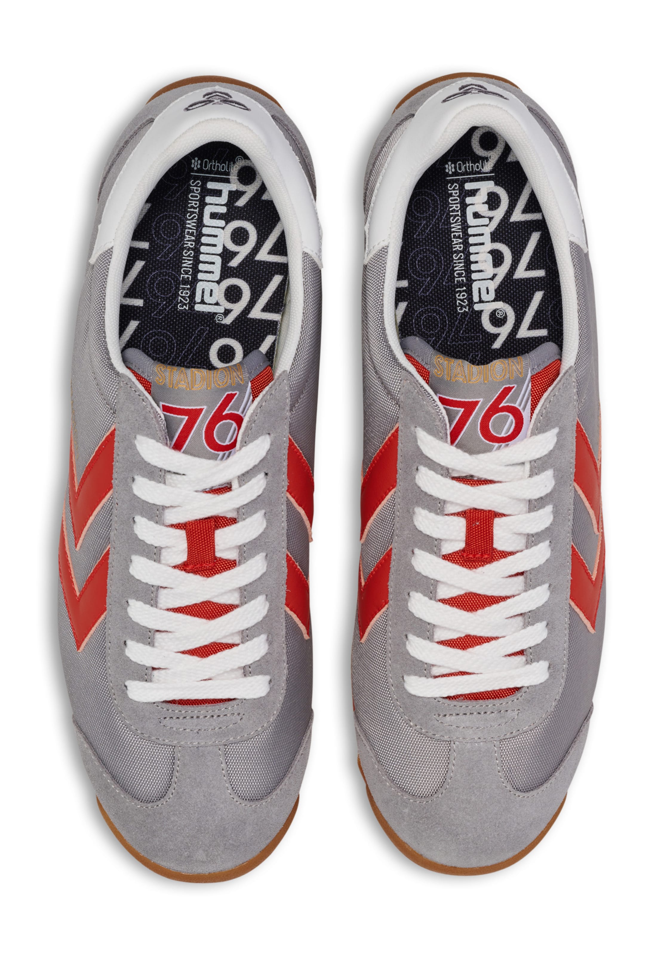 Hummel Sportschuh 'Stadion' in Grau