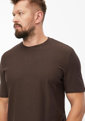 T-Shirt s.Oliver Men Tall Sizes en marron