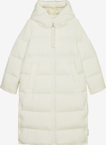 Manteau d’hiver Marc O'Polo en blanc : devant