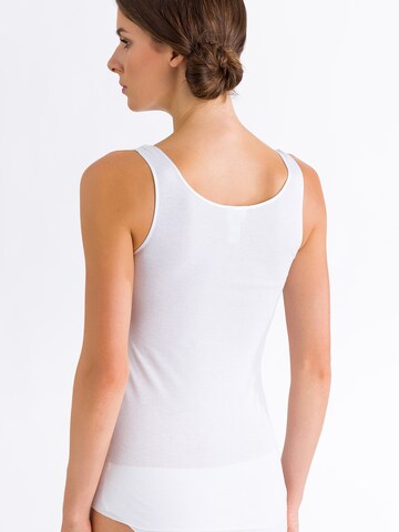 Hanro Top 'Cotton Seamless' in Weiß