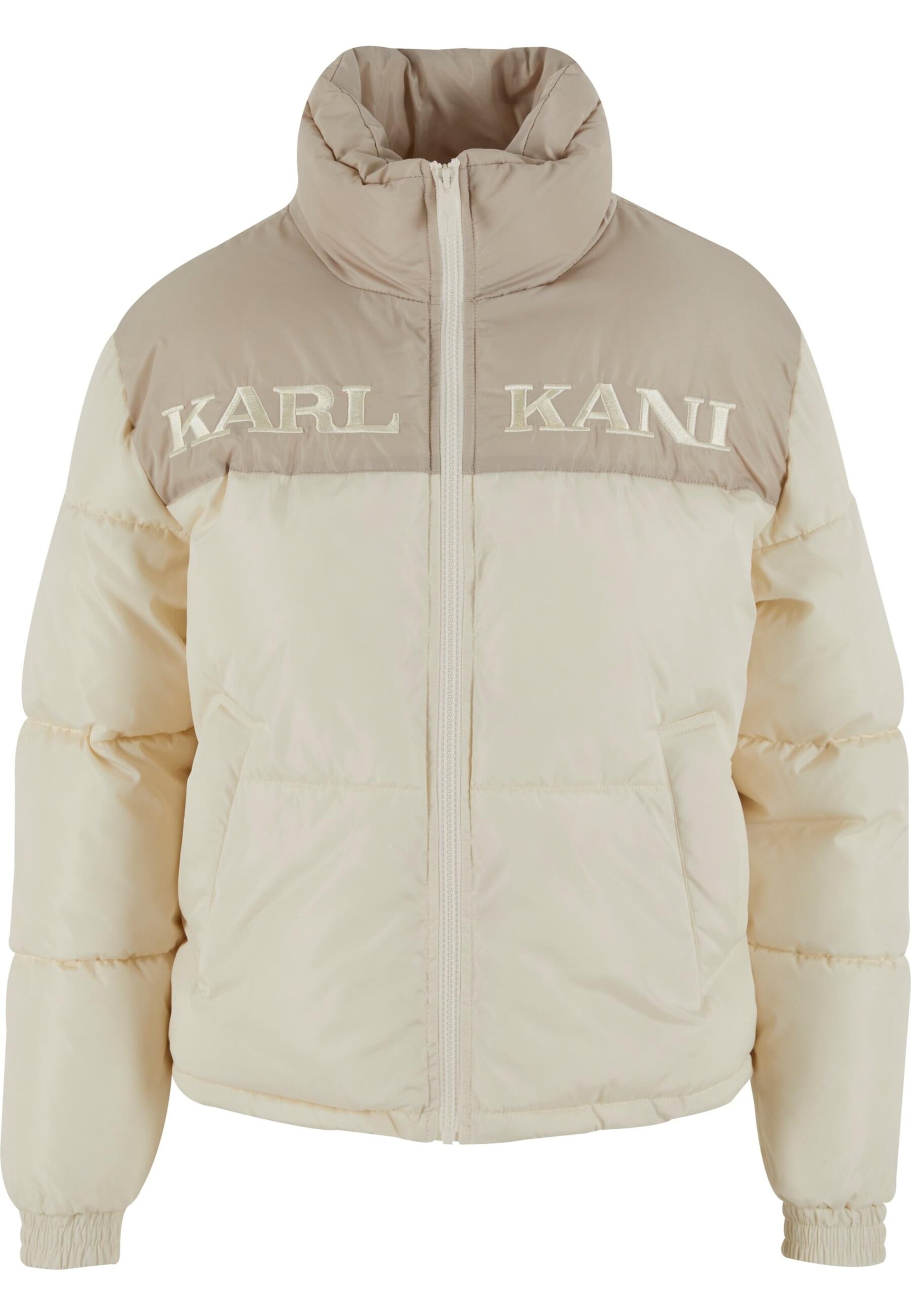 Karl Kani Vinterjakke 'Essential' i beige: forside