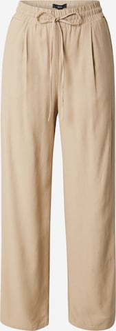 Loosefit Pantalon à pince 'JESMILO' VERO MODA en beige : devant