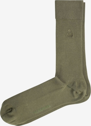 Scalpers Socks 'Moon' in Green: front